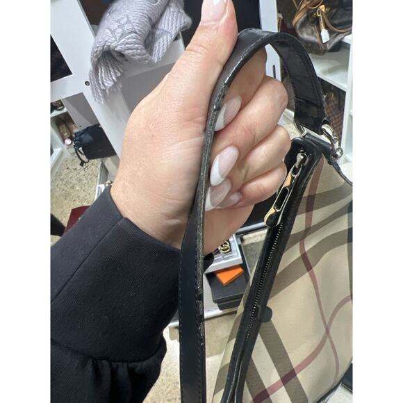 Burberry Nova Checkered PVC Shoulder Bag - Good Condition with Dustbag - Picture 2 of 9